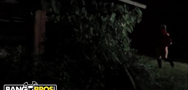  BANGBROS - Kara Lee Encounters Scary Villain In The Woods